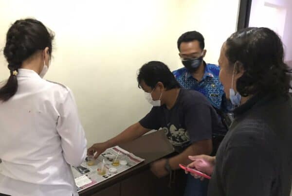 BNNK Badung Tes Urine Pegawai Dalam Rangka Rangka Hari Pahlawan 2020
