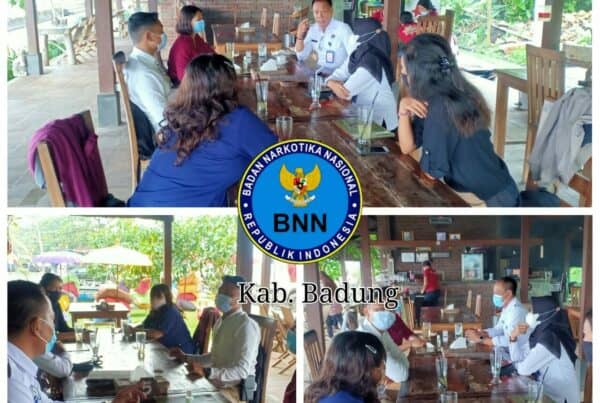 Koordinasi dan Sharing pelaksanaan program P4GN dengan Kelompok Relawan Anti Narkoba