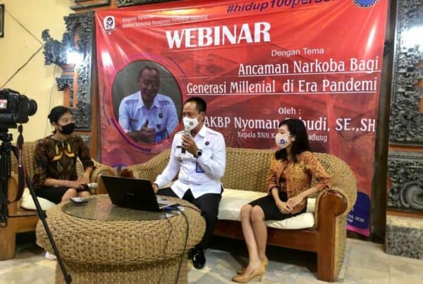 Pelaksanaan Webinar kepada Mahasiswa Mapindo Dalung