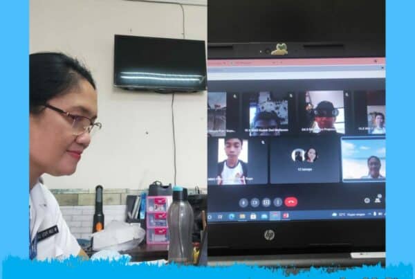Sosialisasi melalui daring dengan SMK PGRI 3 Badung